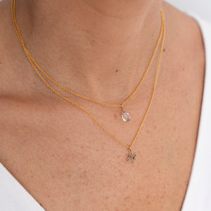 Collar Wish Piedra Piscis