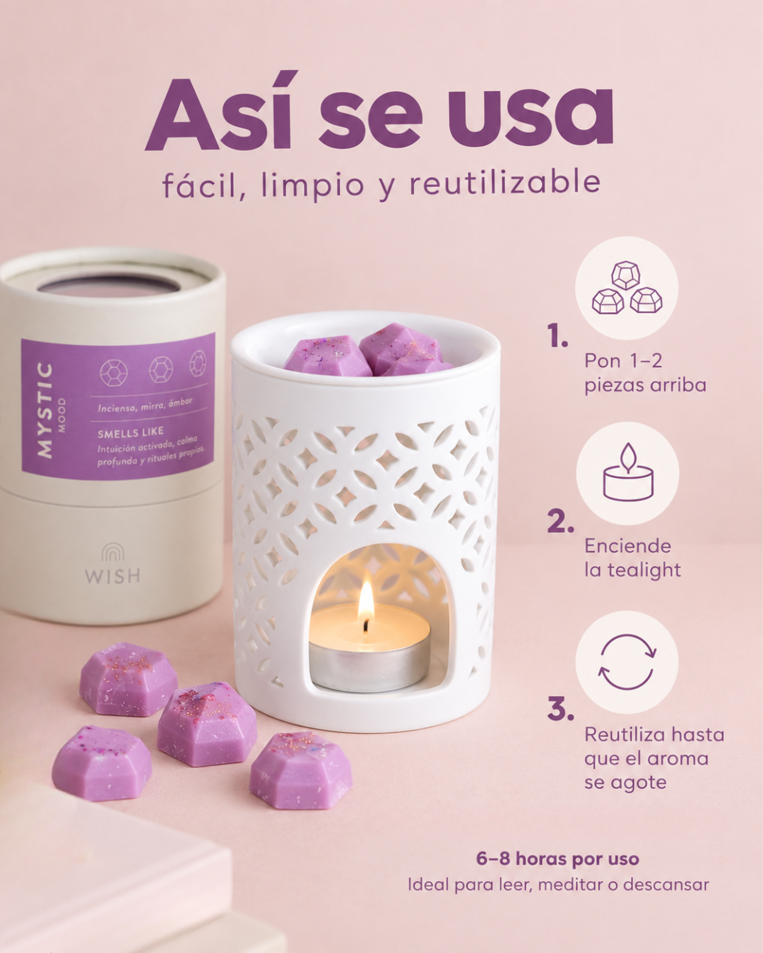 KIT CALENTADOR + WAX MELTS
