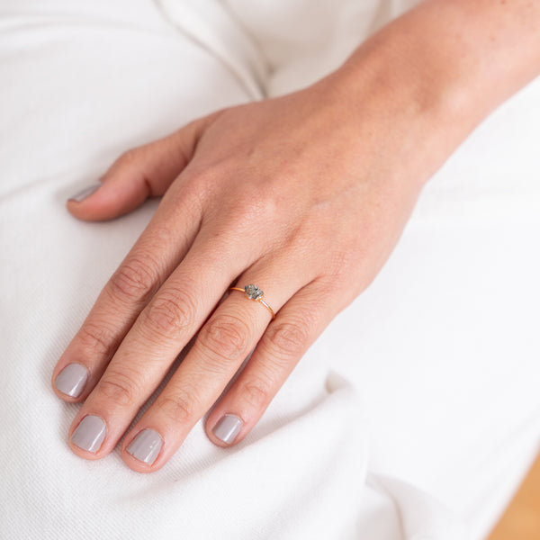 Anillo Mini Wish Oro Pirita