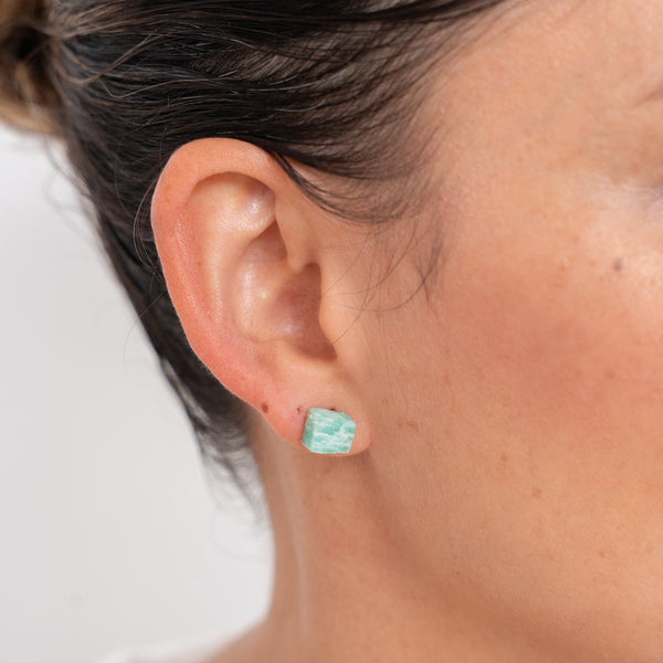 Arete Wish Topo Amazonita