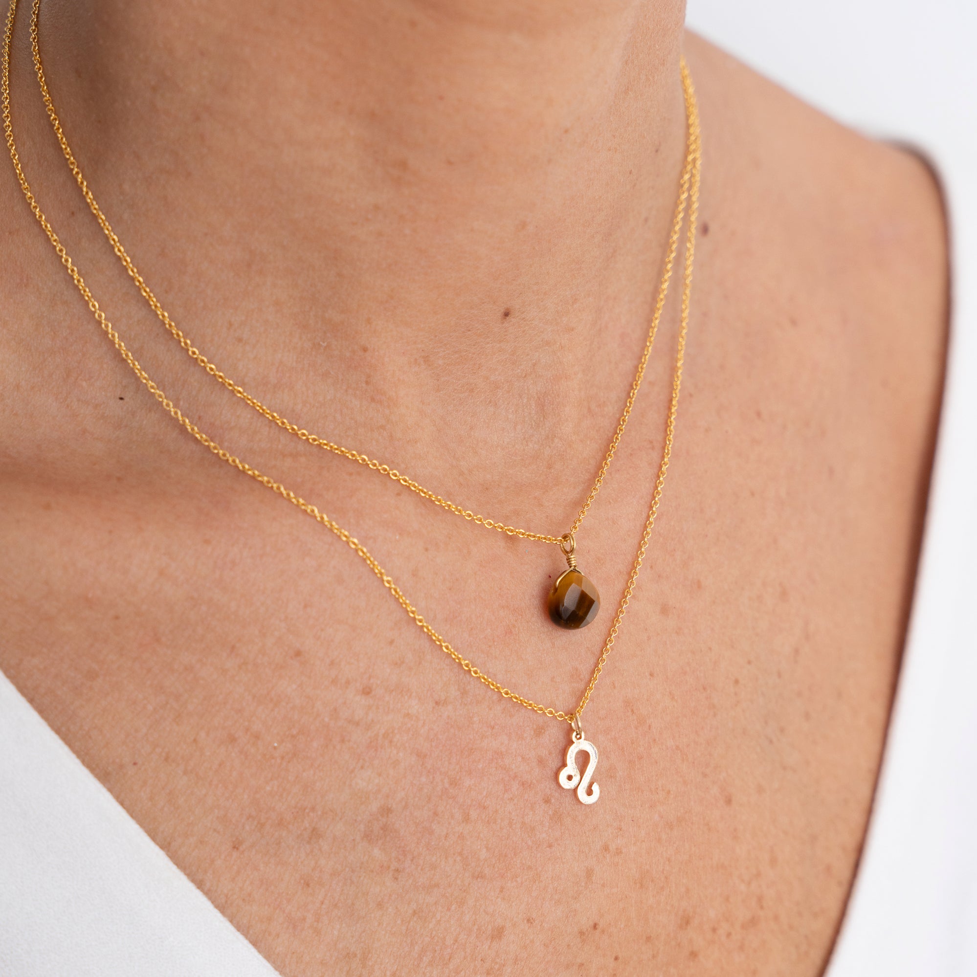 COLLAR WISH PIEDRA LEO