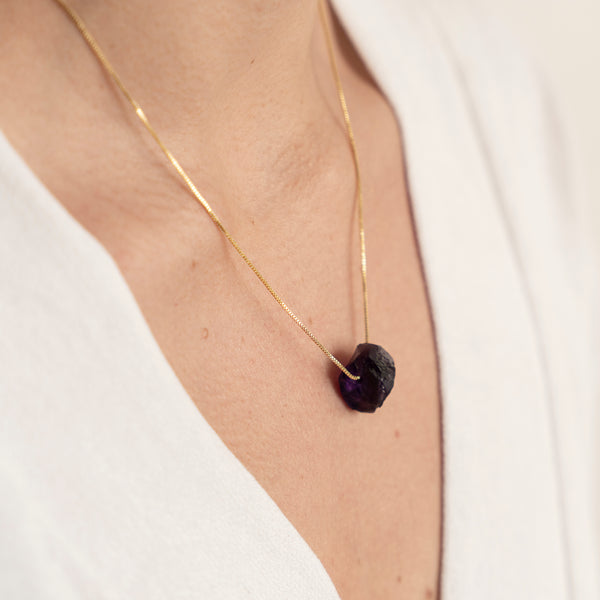 Collar Cristal Amatista