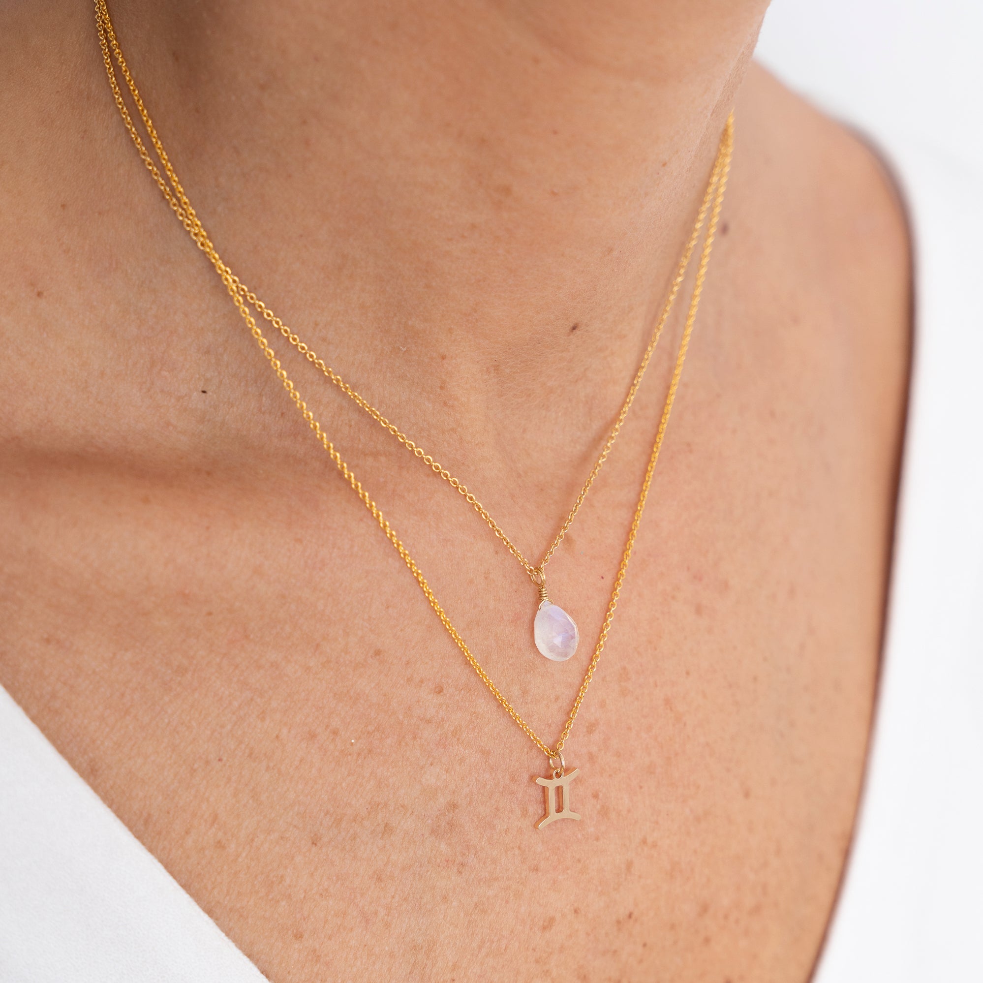 Collar Wish Piedra Géminis