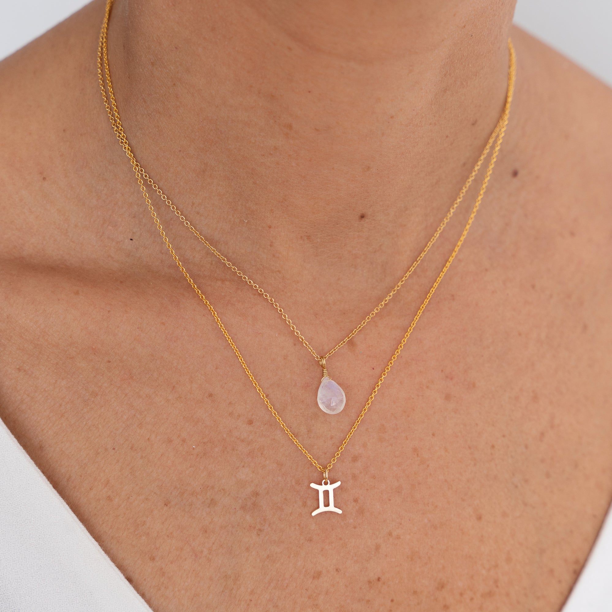 Collar Wish Piedra Géminis