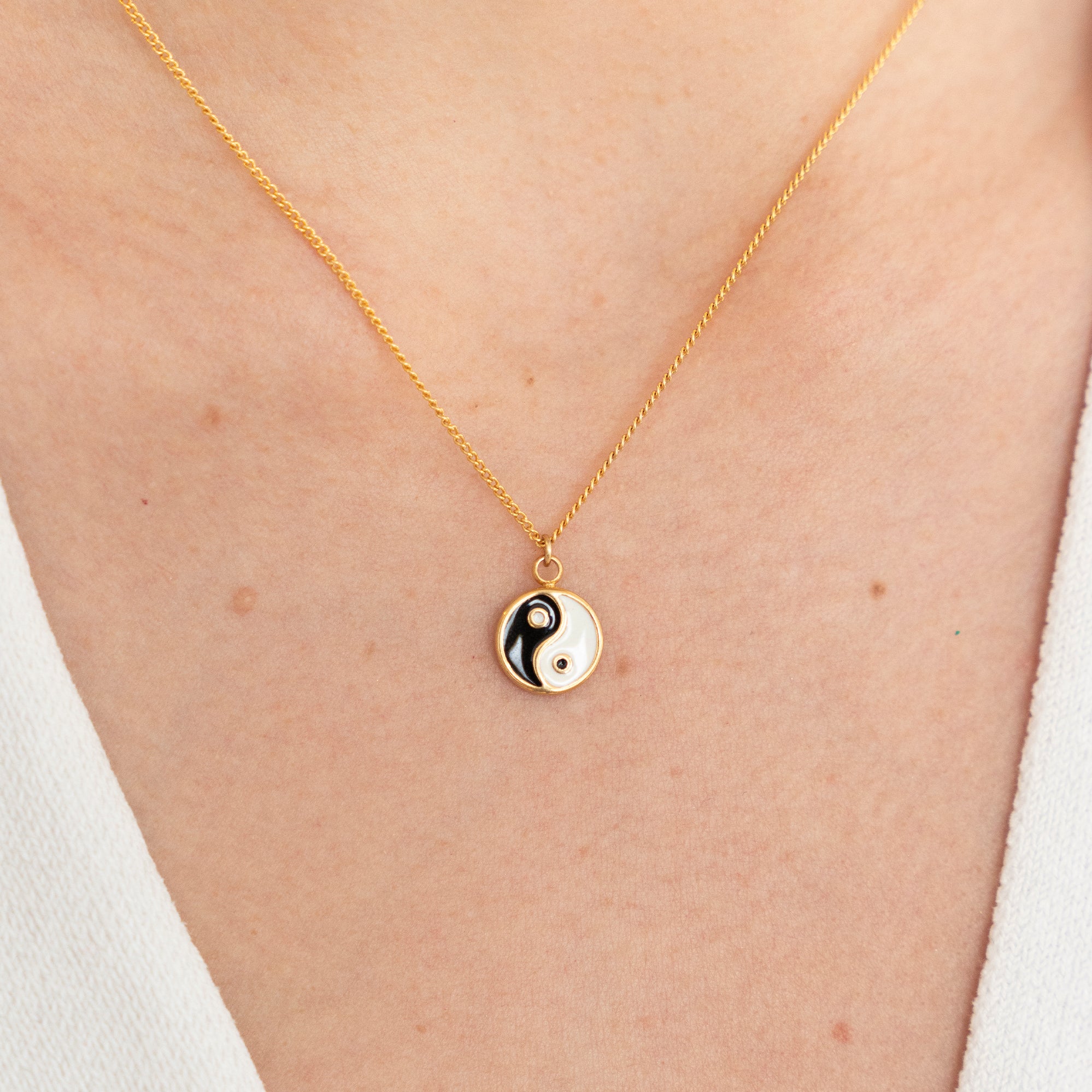 Collar Wish yin yang
