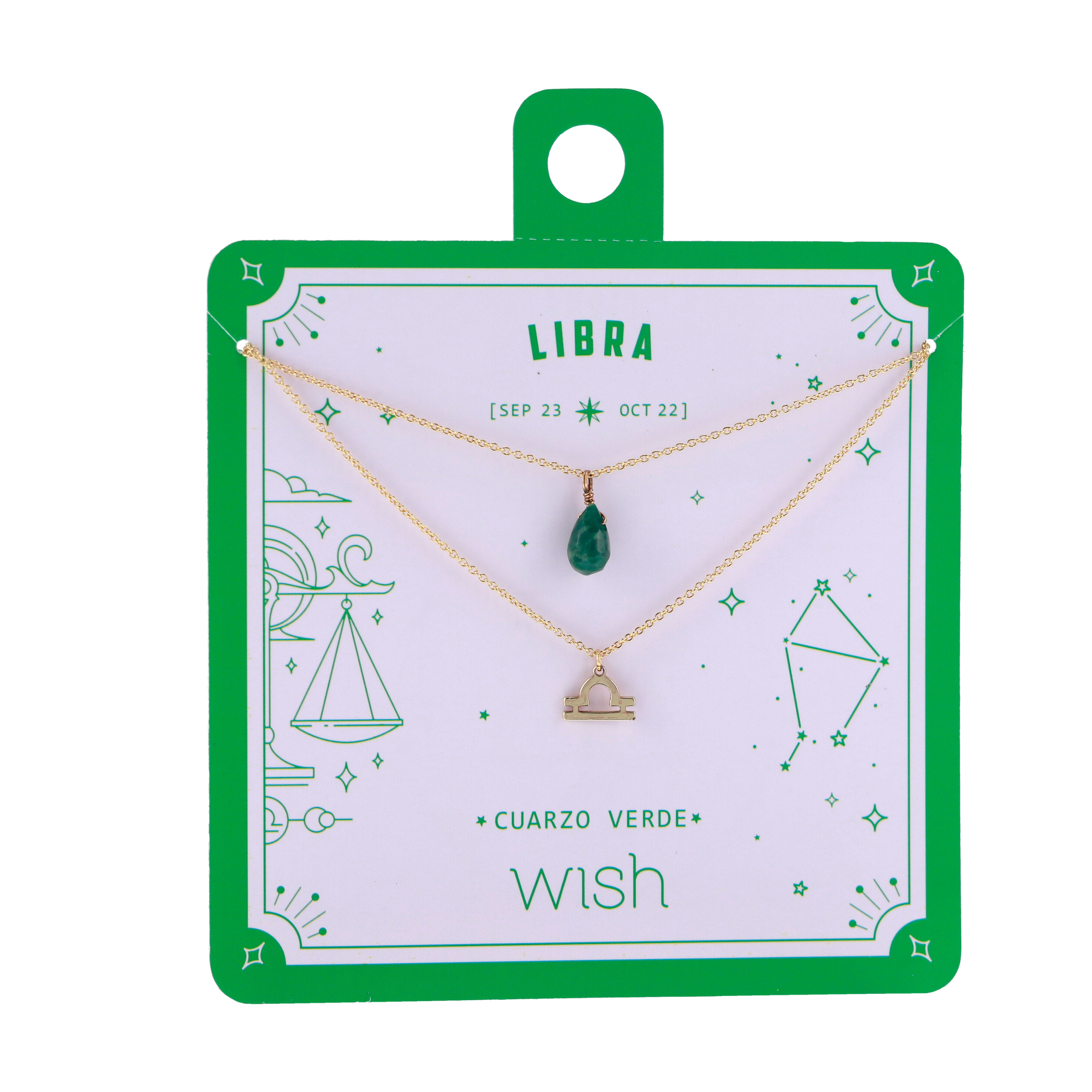 Collar Wish Piedra Libra