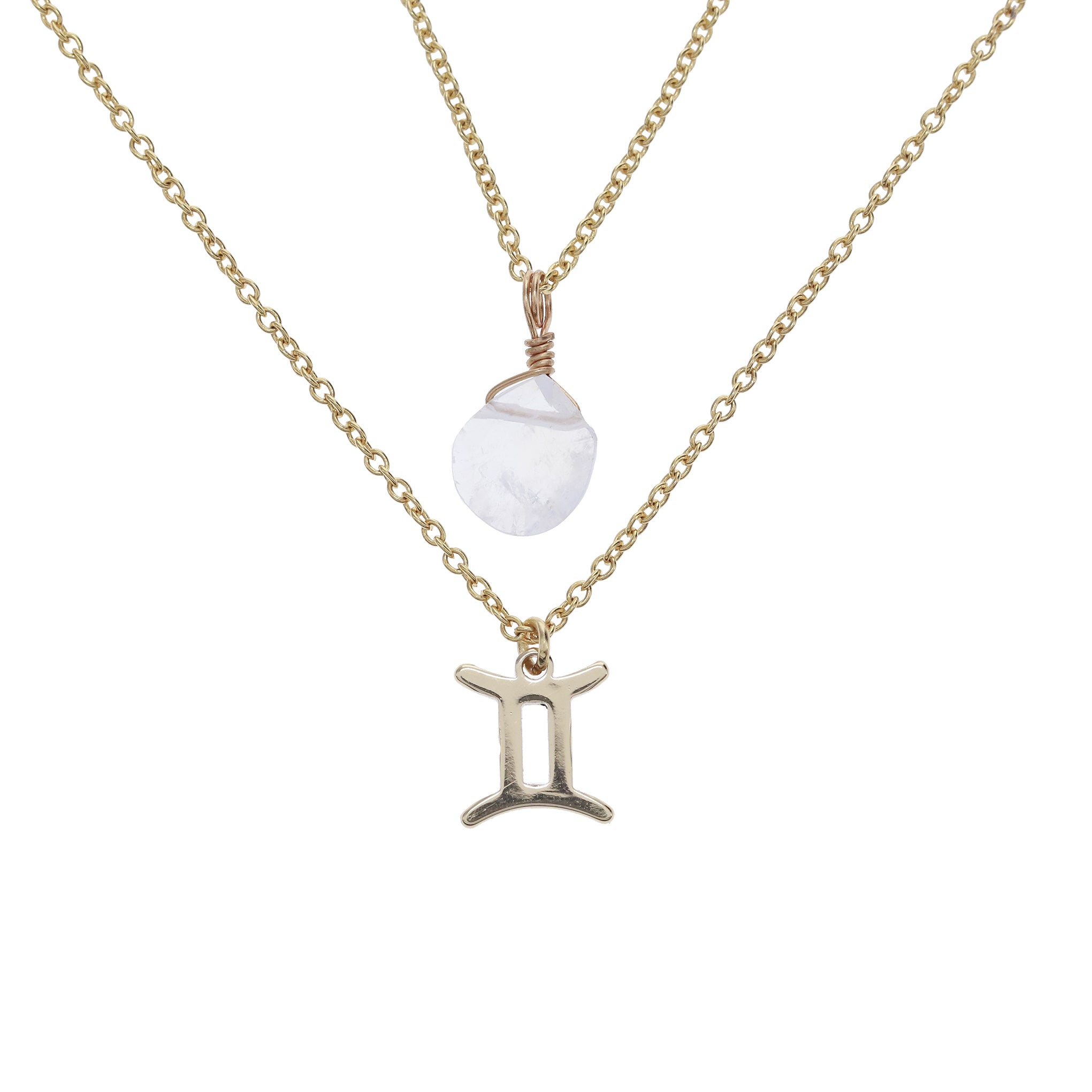 Collar Wish Piedra Géminis