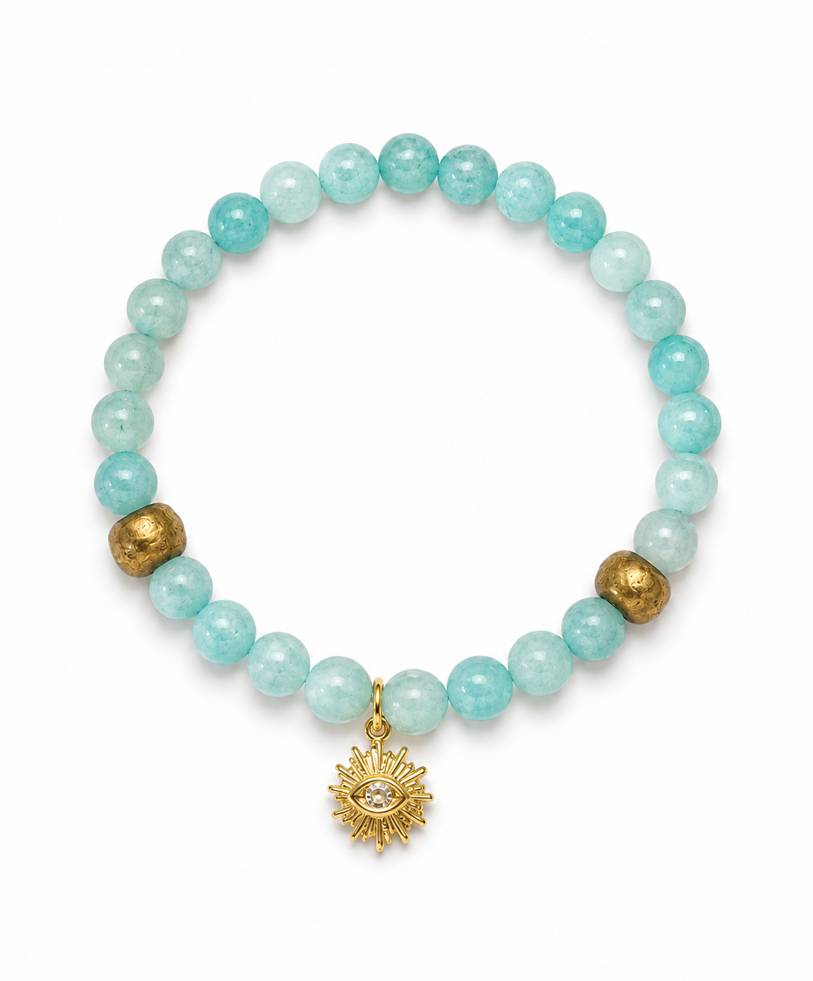Pulsera Beads Amazonita