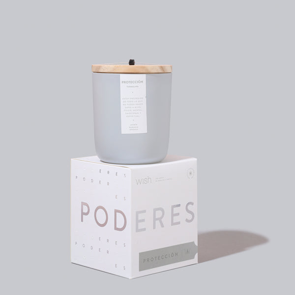 Vela Wish Gris Protección 2