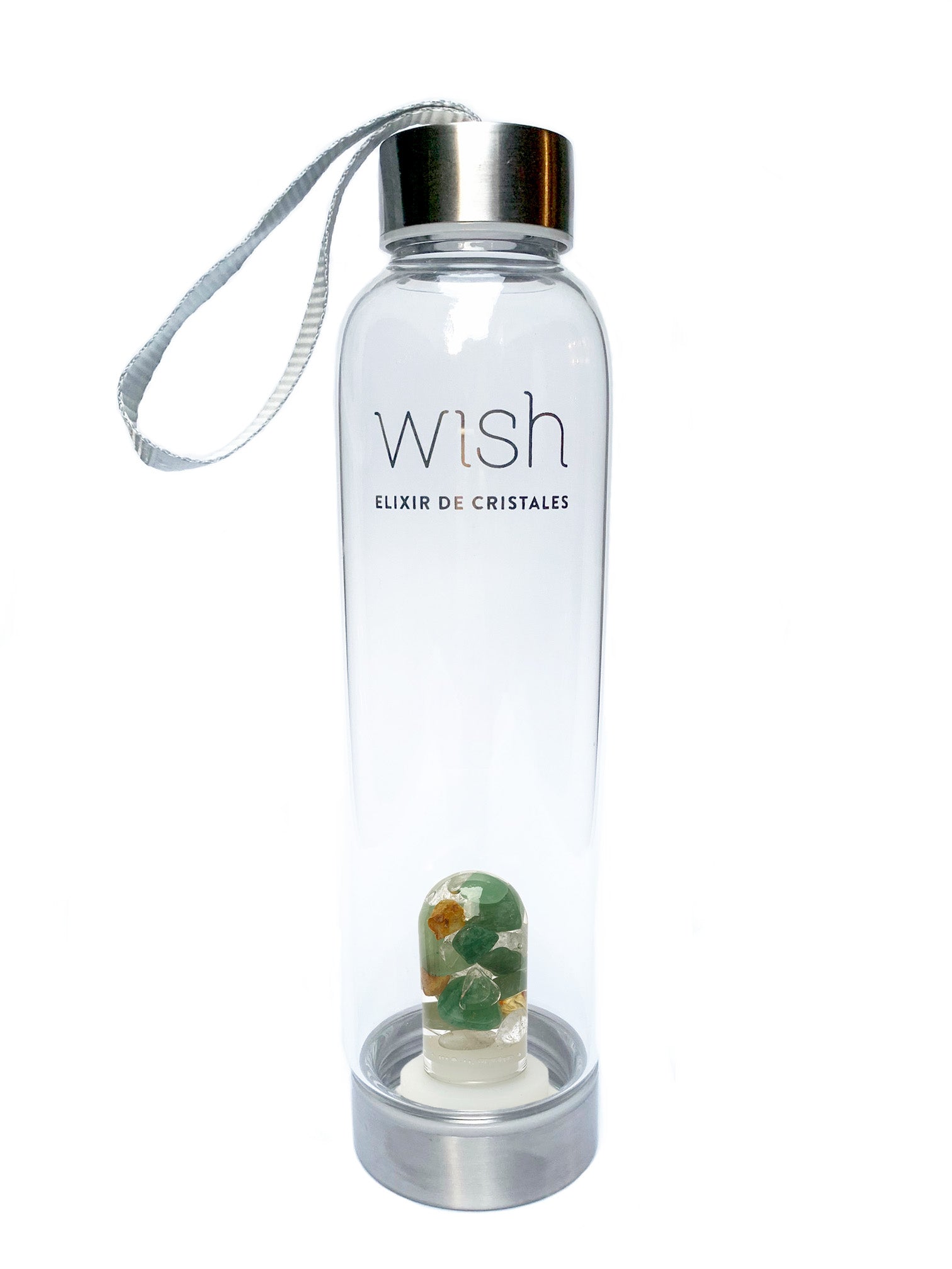 Termo Con Cristales Wish - Bienestar y Sanación