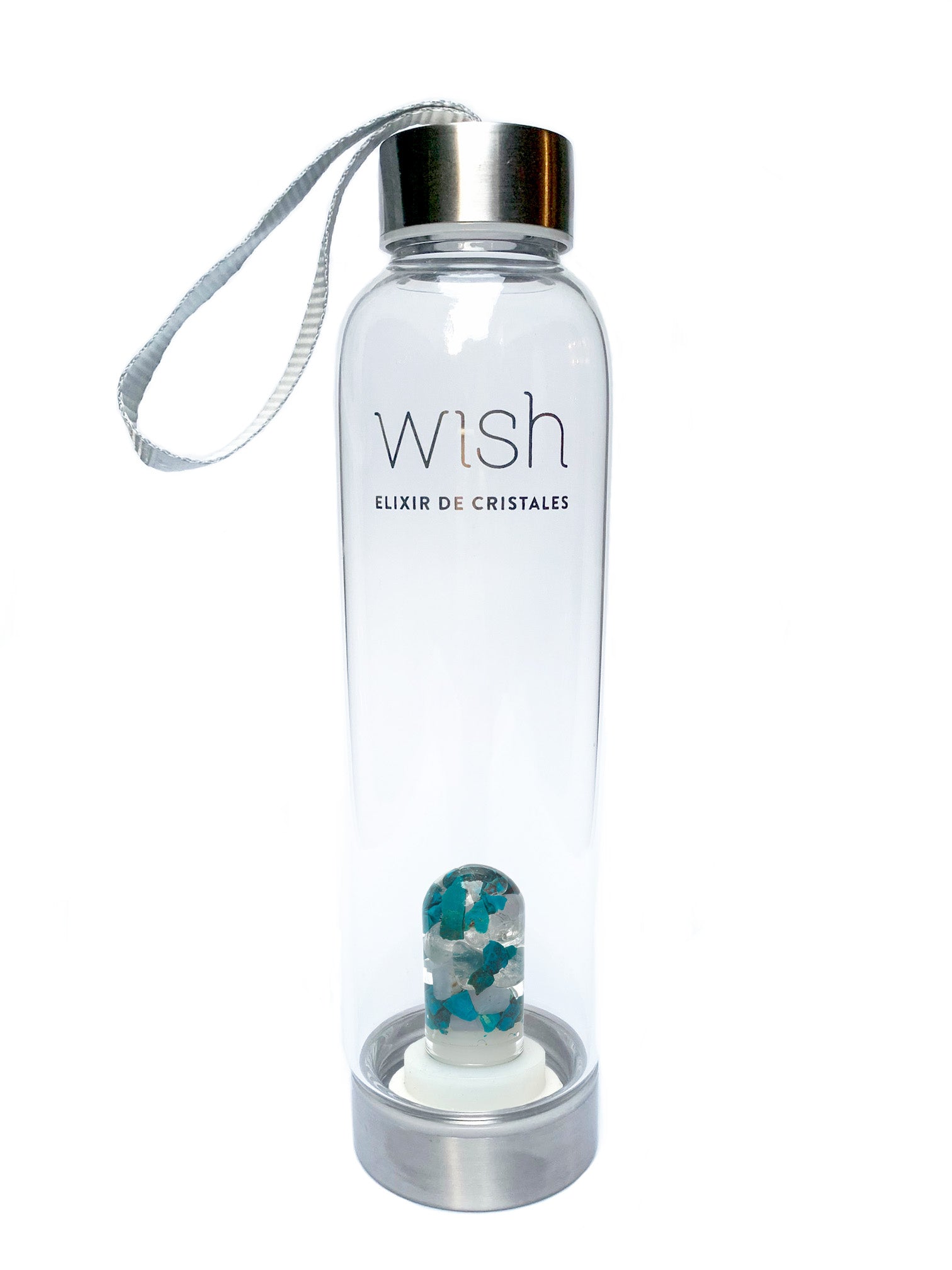 Termo Con Cristales Wish - Tranquilidad y Balance