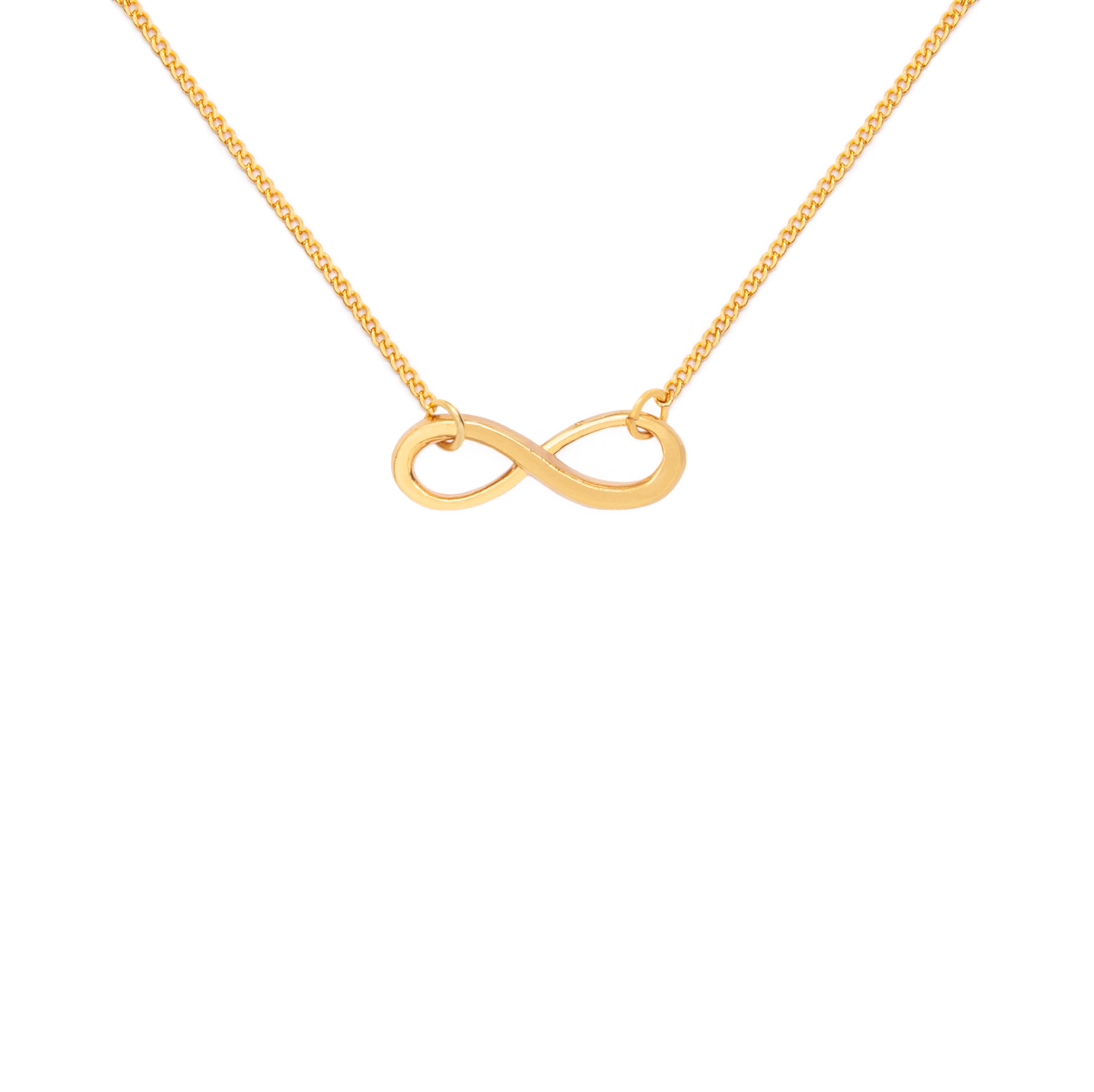 Collar cadena oro Infinito - makeawishco