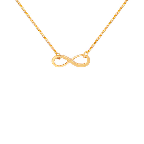 Collar cadena oro Infinito - makeawishco